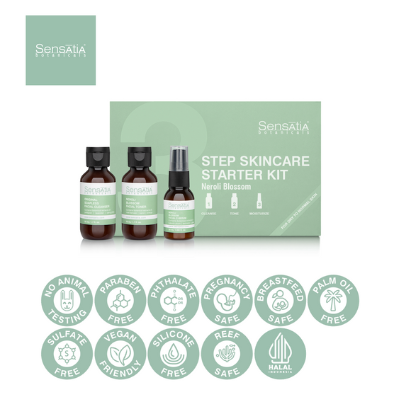 3-Step Skincare Starter Kit - Neroli Blossom