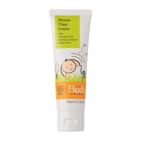 Buds Everyday Organics Mozzie Clear Lotion 75ml (Exp Jul 2026)