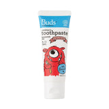 Buds Oralcare Organics Fluoride Toothpaste – Strawberry 50ml (Exp Apr 2026)