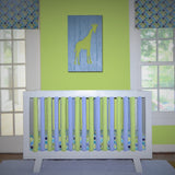 Wonder Bumpers Cotton - Lime & Periwinkle   50% OFF NOW!