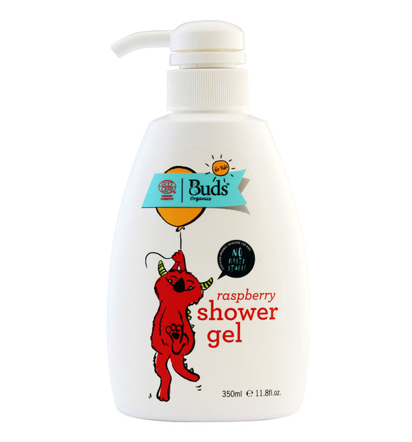 Buds For Kids Raspberry Shower Gel 350ml