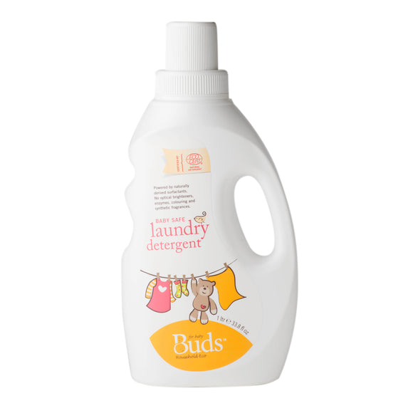 Buds Household Eco Baby Safe Laundry Detergent 1000ml (Exp Jul 2026)