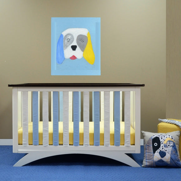 Wonder Bumpers Organic Cotton - Blue & White