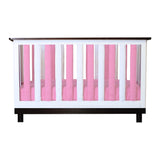 Wonder Bumpers Organic Cotton - Pink & White