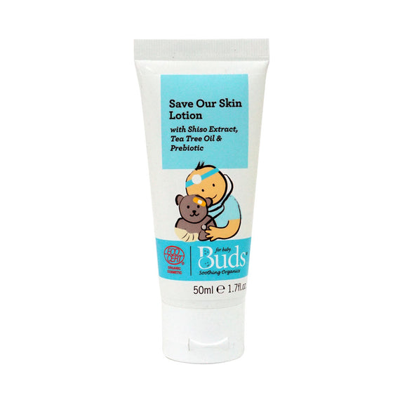 Buds Soothing Organics Save Our Skin Lotion 50ml (First-Aid Lotion)