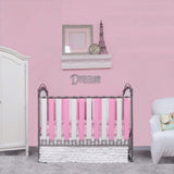 Wonder Bumpers Organic Cotton - Pink & White