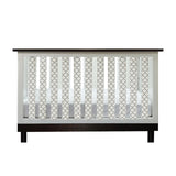 Wonder Bumpers Cotton - Pink & White Arabesque