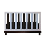 Wonder Bumpers Minky - Blue & Chocolate   50% OFF NOW!