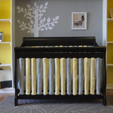Wonder Bumpers Minky - Grey & Yellow   50% OFF NOW!