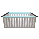 Wonder Bumpers Teething Guards in Minky - Mint Green