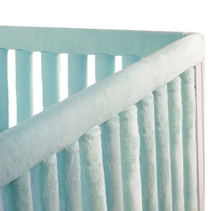 Wonder Bumpers Teething Guards in Minky - Mint Green