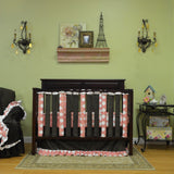 Wonder Bumpers Minky - Pink Damask  50% OFF NOW!