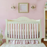 Wonder Bumpers Minky - Pink & Cream 50% OFF NOW!
