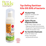 Buds Everyday Organics Baby Safe Anti-Bac Foam Sanitiser 50ml