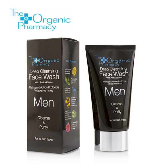 The Organic Pharmacy Men Deep Cleansing Face Wash 75ml