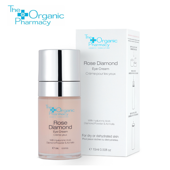 The Organic Pharmacy Rose Diamond Eye Cream 15ml