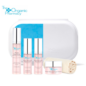 The Organic Pharmacy Rose Diamond Skincare Kit