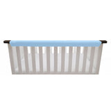Wonder Bumpers Teething Guards in Organic Cotton - Blue & White