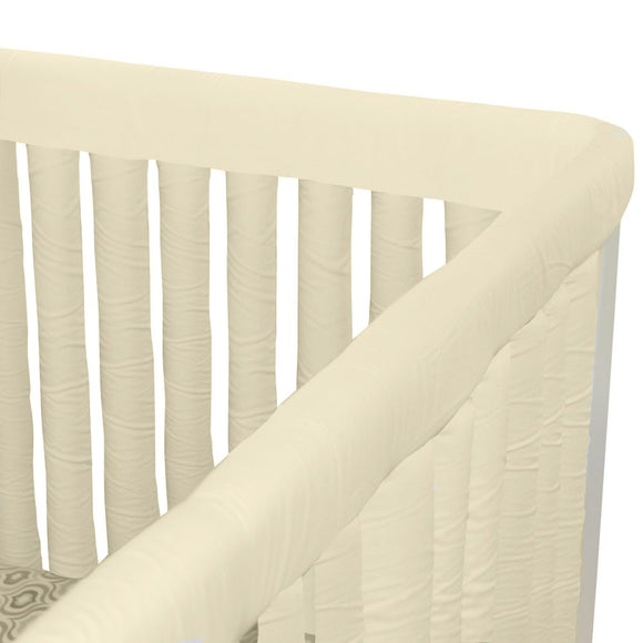 Wonder Bumpers Teething Guards in Organic Cotton - Ivory