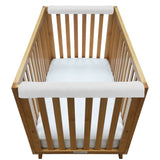 Wonder Bumpers Teething Guards in Organic Cotton - Blue & White